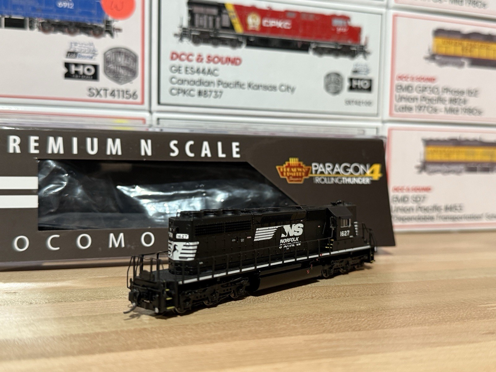Broadway Limited N EMD SD40-2 Norfolk Southern #1627 DCC&Sound 6214 USED