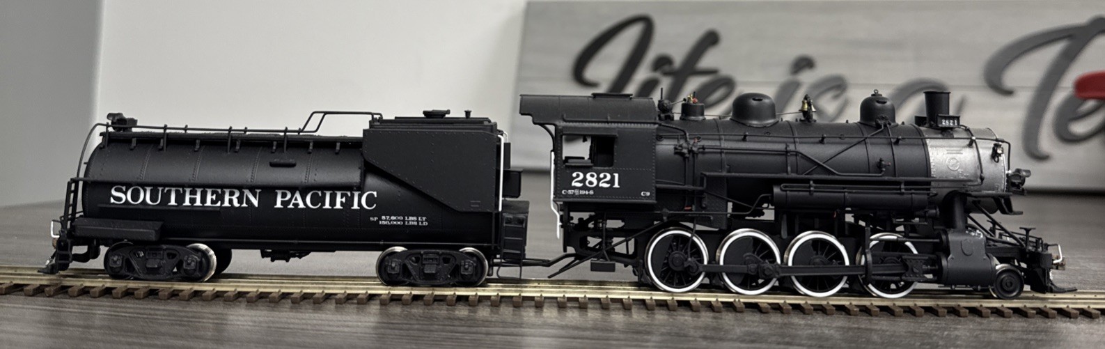 Key Imports HO Brass Consolidation Southern Pacific 2-8-0 C-9 C/Ptd. #2821 LNIB!