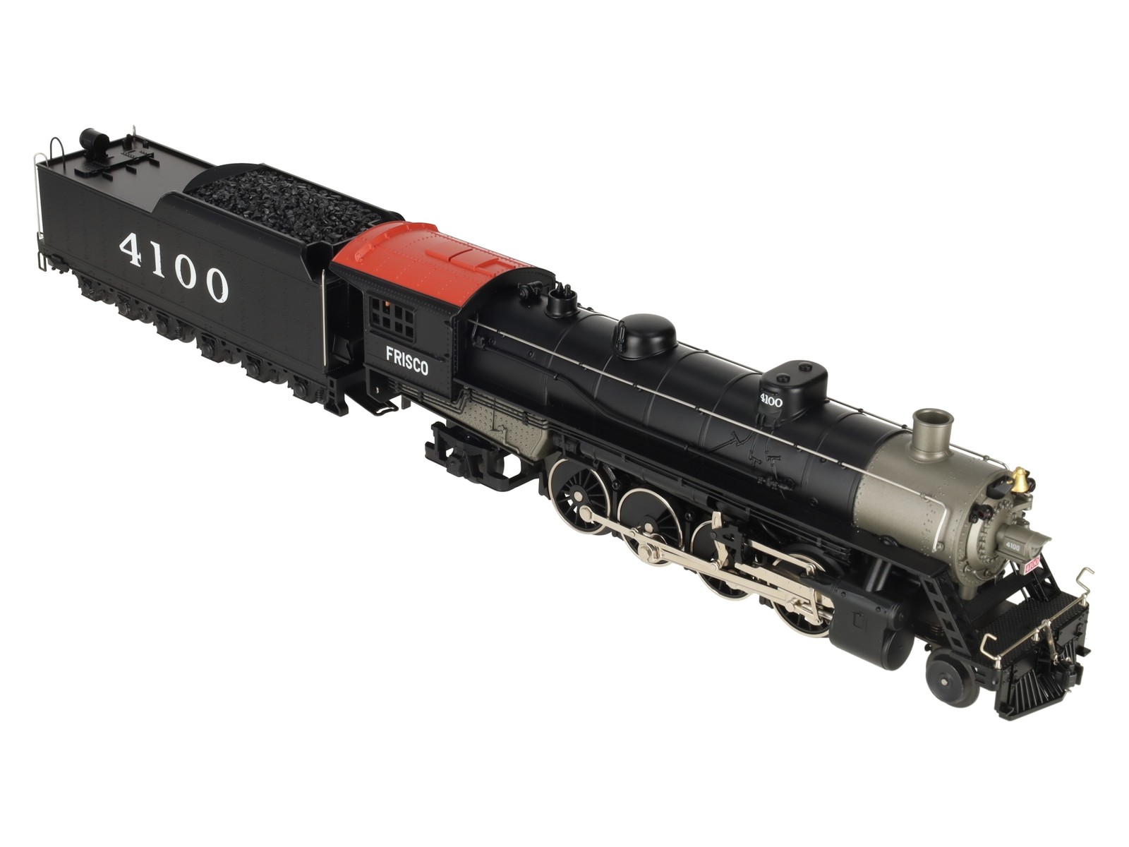 Lionel 6-18030 O Gauge Frisco 2-8-2 Mikado Steam Locomotive & Tender #4100 EX