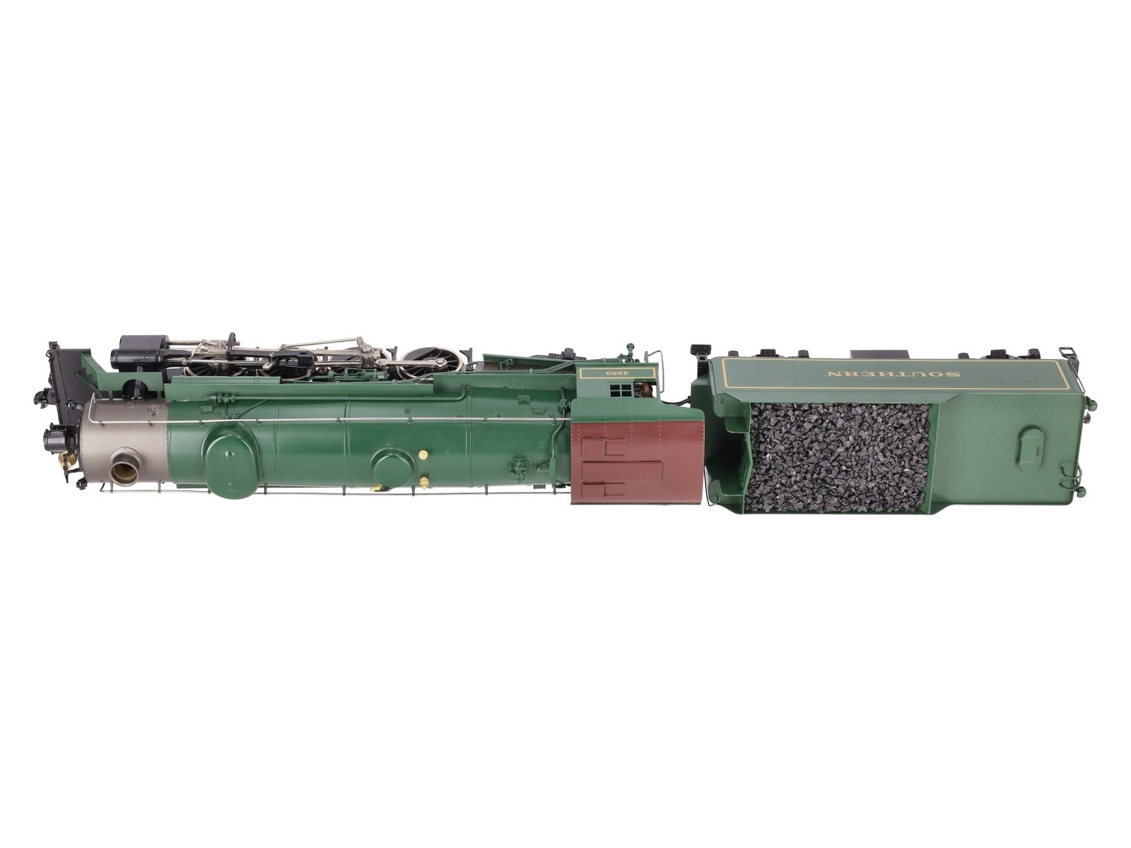 Williams O Scale Brass Southern 2-8-2 Steam Engine & Tender #4869 w/DCC (2-Rail)