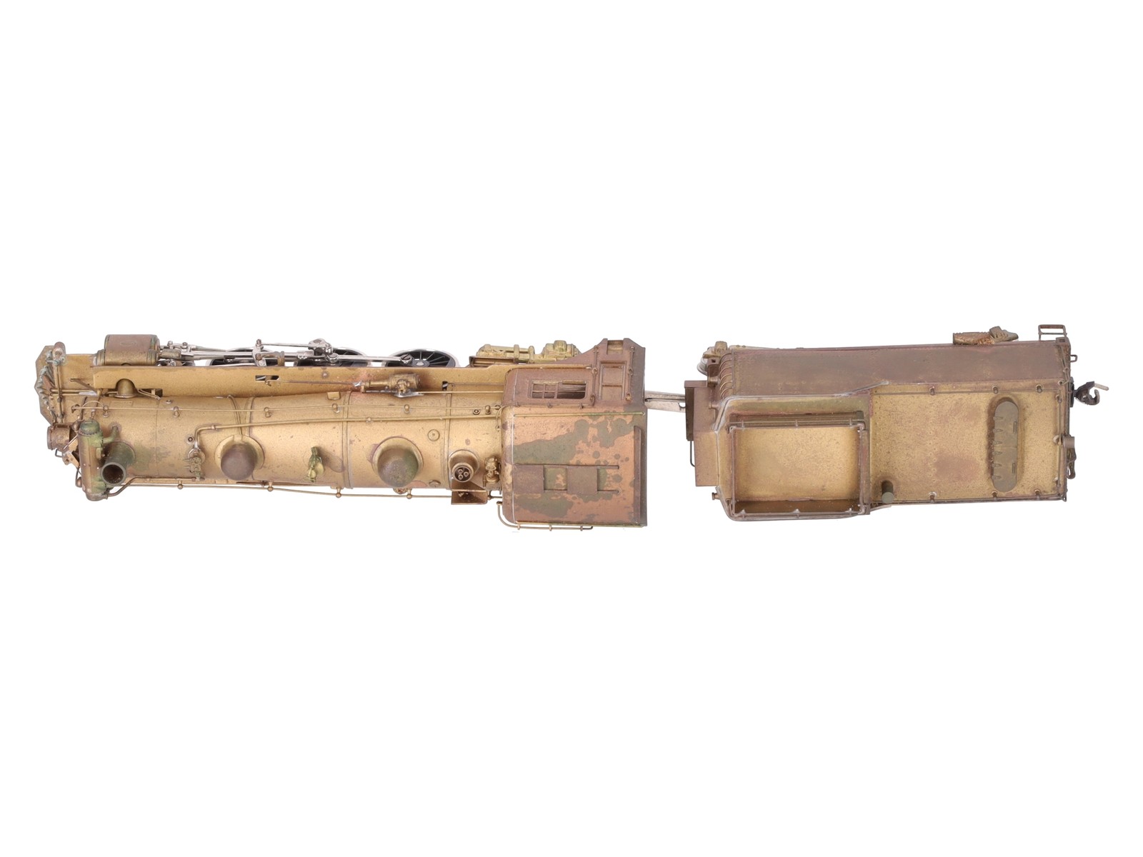 United Scale Models HO BRASS CPR 4-6-2 Steam Locomotive/Tender-Unpainted/Box