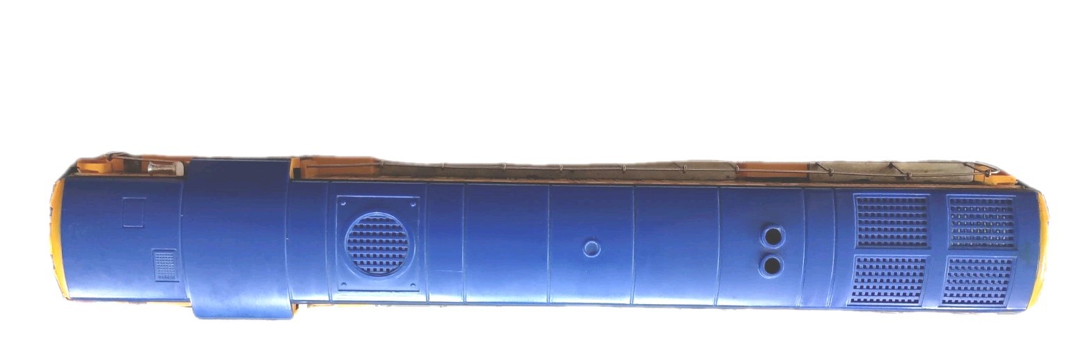 Vtg Lionel Postwar 2331 Virginian FM Diesel Train Master Blue & Yellow Works