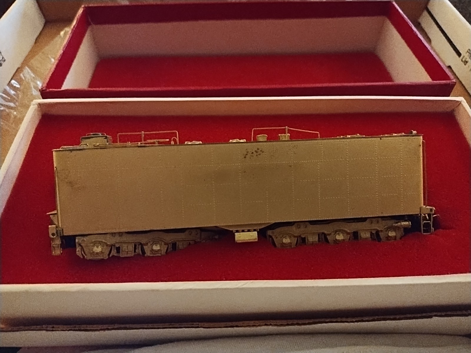 Samhongsa/Key Imports Brass HO-Scale Santa Fe/ATSF 20K Gallon Tender