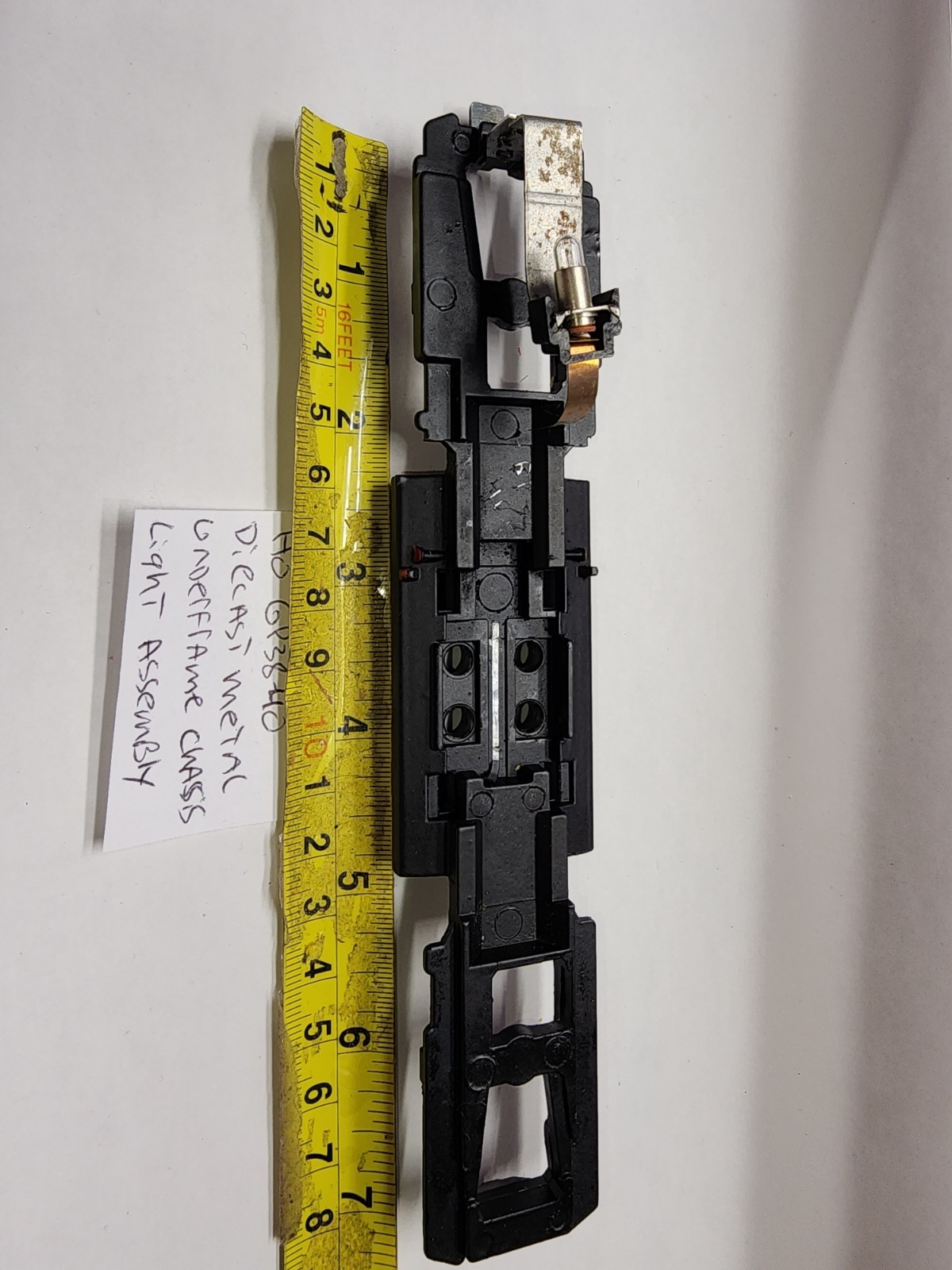 GP38 ATHEARN HO SCALE DIECAST METAL UNDERFRAME CHASSIS HEADLIGHT ASSEMBLY LOT