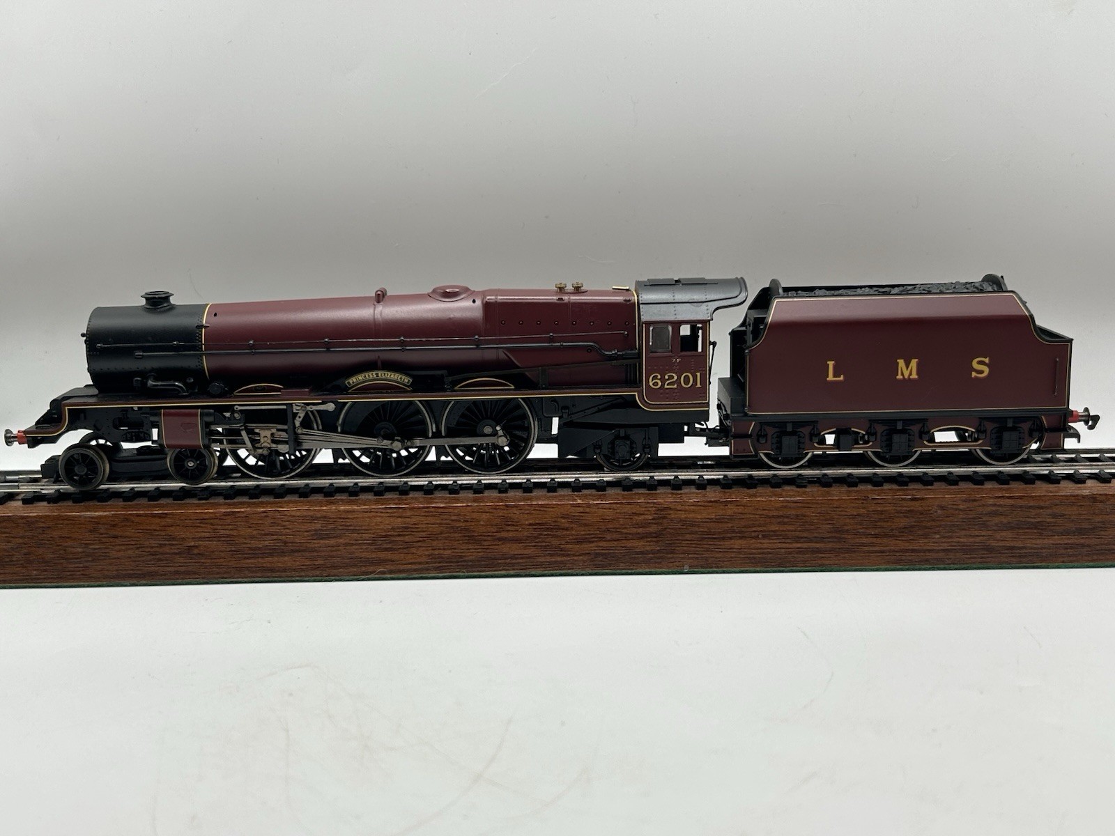 OO Hornby LMS Princess Royal Class 4-6-2 Locomotive #6201 ‘TTS Sound’ – (VG)