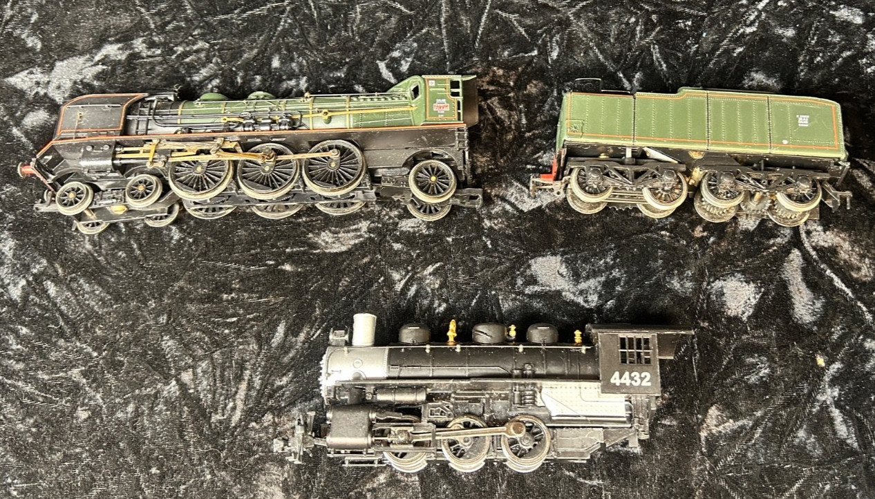 lot 2 Locomotive Motrice Electric Jouef HO LOCO VAPEUR PACIFIC 231K,4432 WORK E2