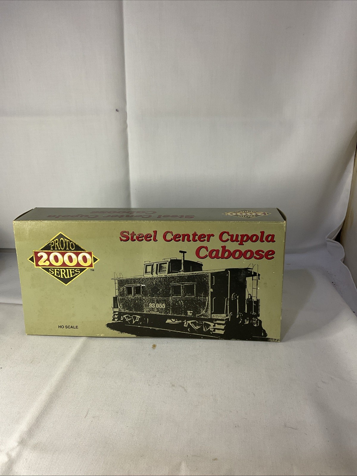 Life-Like Protocol Series 2000 Steel Center Cupola Caboose HO Scale