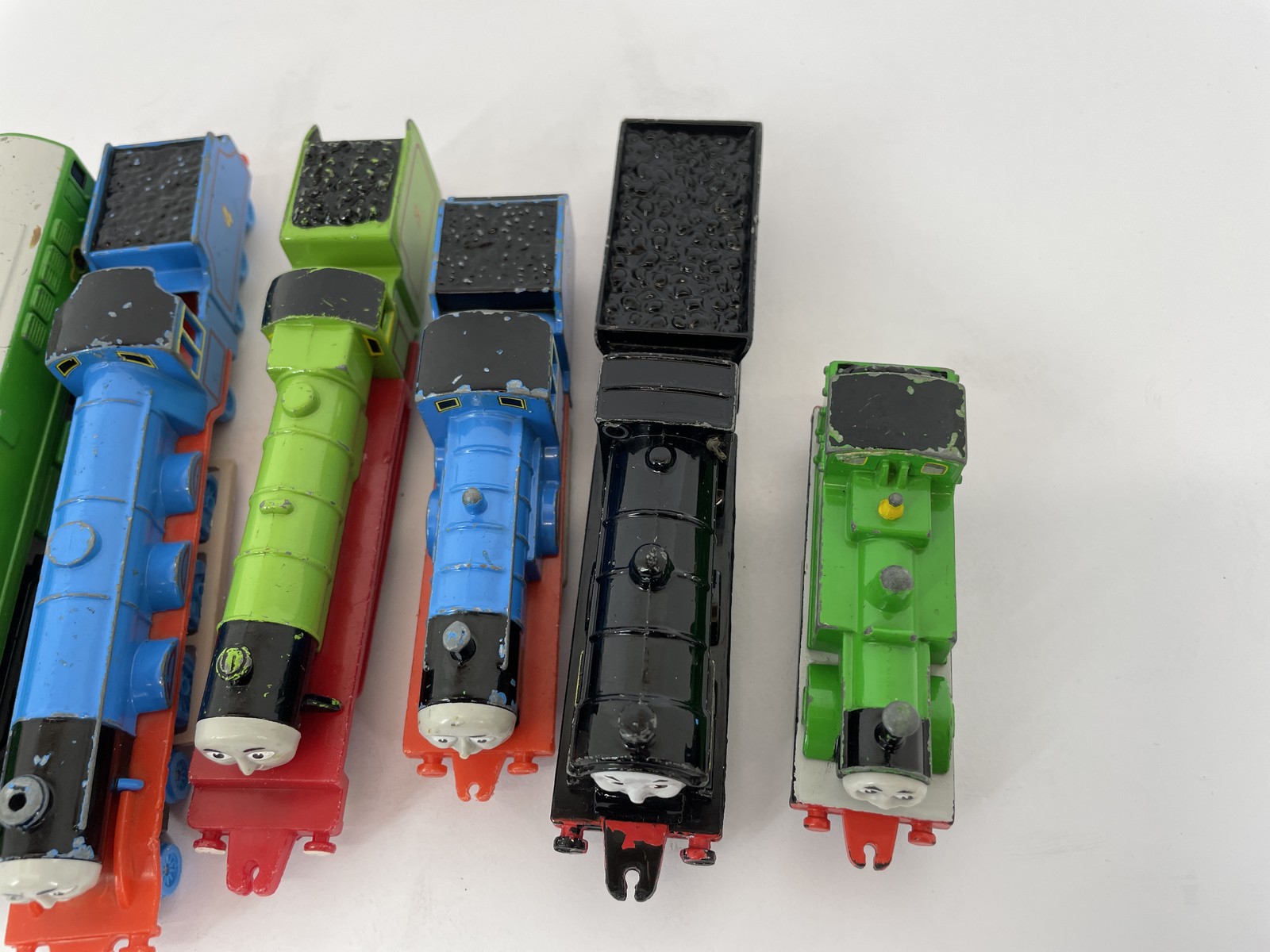 Thomas & Friends ERTL Learning Curve Die-Cast Metal Train Engine Lot 9 Pcs
