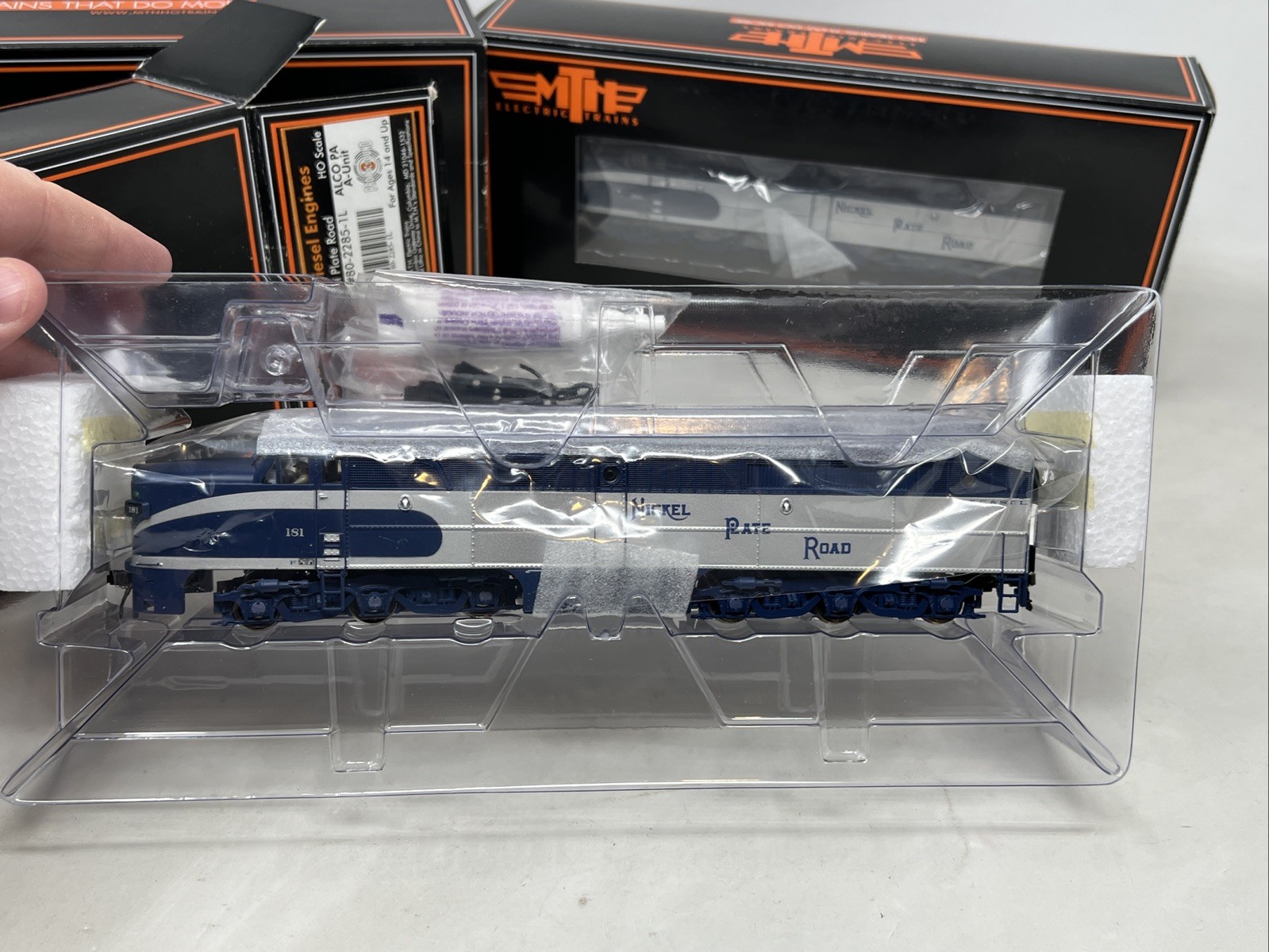 HO – MTH Proto 3 – Nickel Plate Road Alco PA/PA – #80-2285-1 EX/BOX