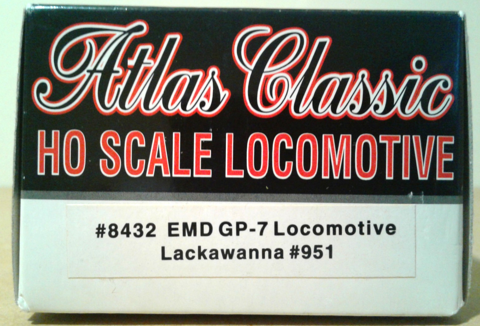 HO SCALE ATLAS CLASSIC EMD GP7 LACKWANNA DL&W #951 8432 DCC & SOUND