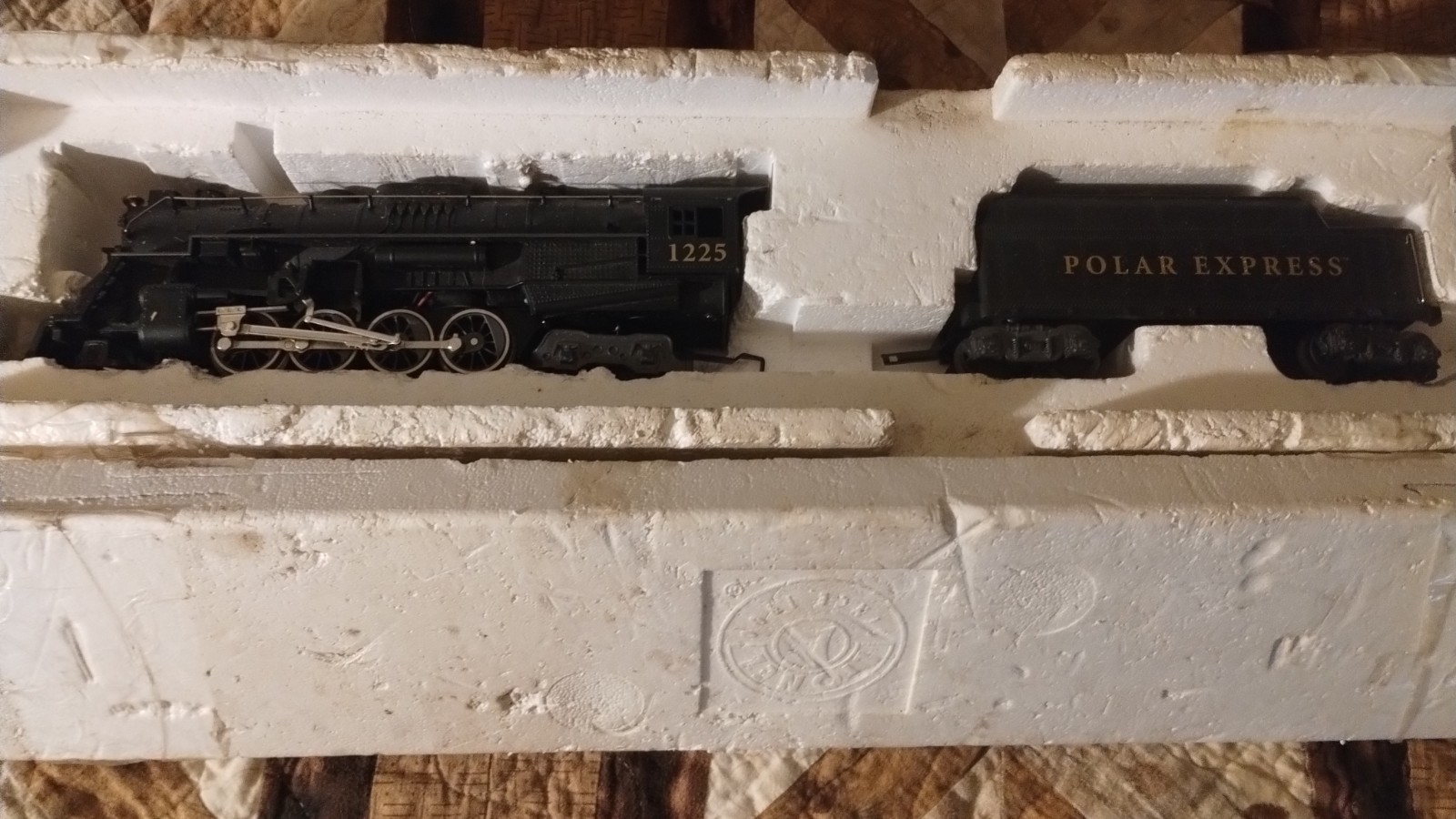 UNTESTED Lionel Polar Express 711795 Engine 1225 Locomotive & Tender FREE S/H