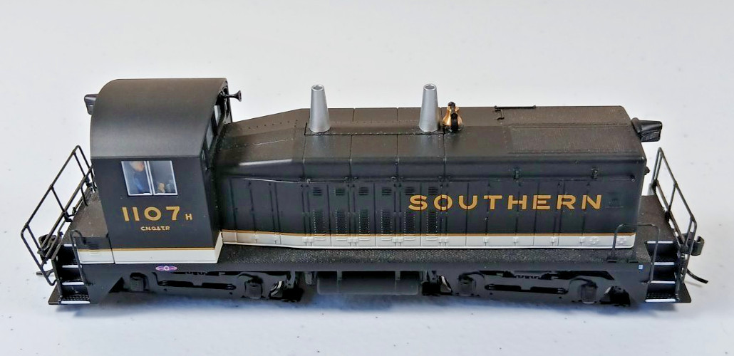 HO Broadway Limited Southern SW7 #1107 Diesel Locomotive Paragon4 DCC Sound