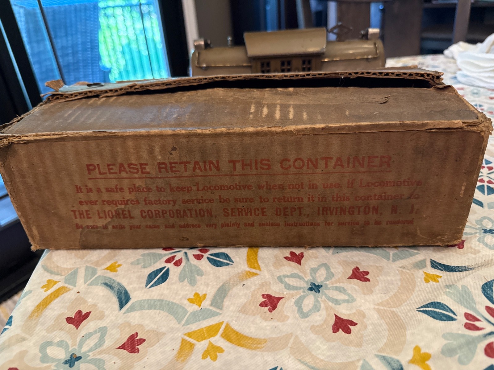 Lionel Pre War “Super Motor” # 10 1925-29 Mohave Color train