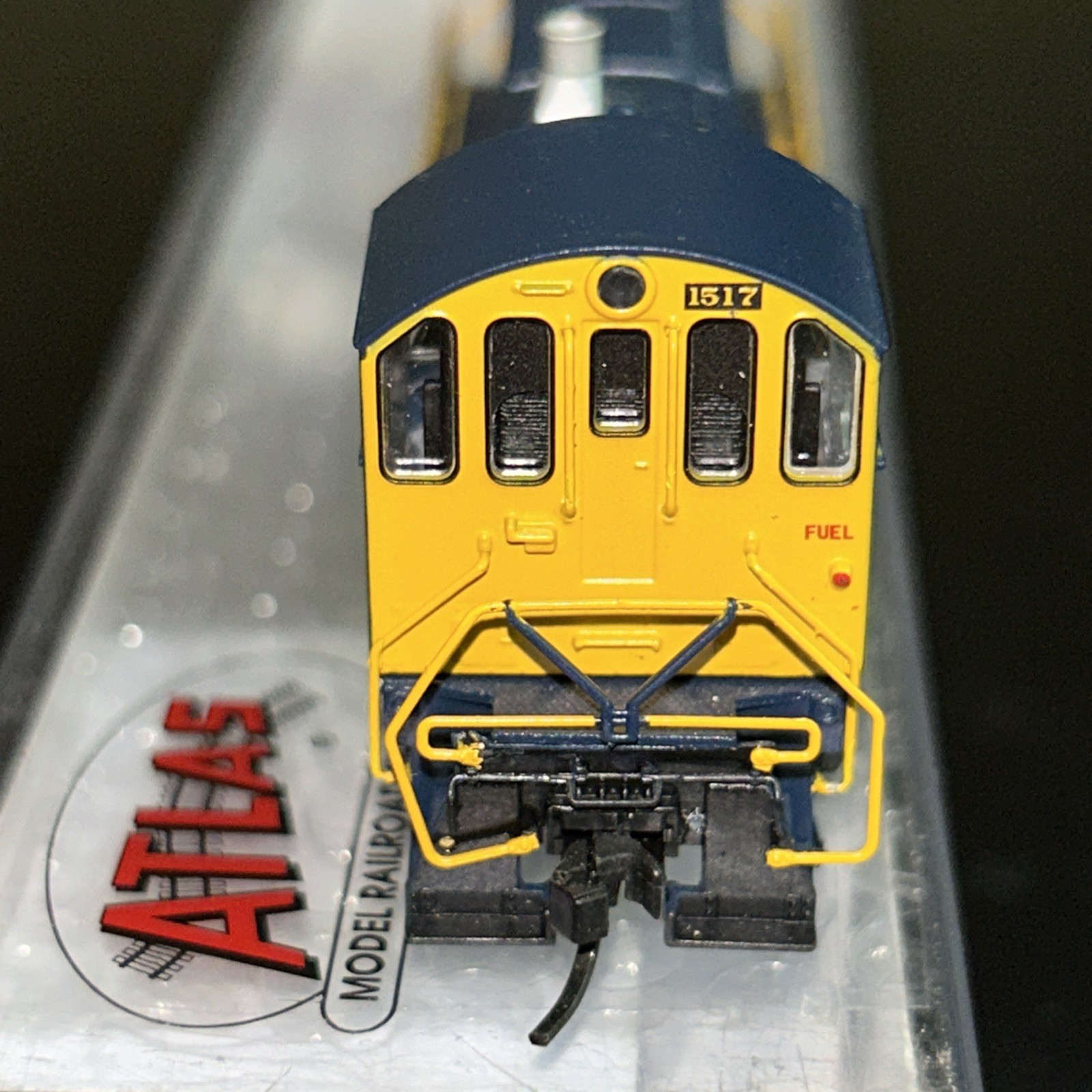 Atlas Gold Series N Scale Alco S4 Santa Fe Road #1517 DCC ESU LokSound
