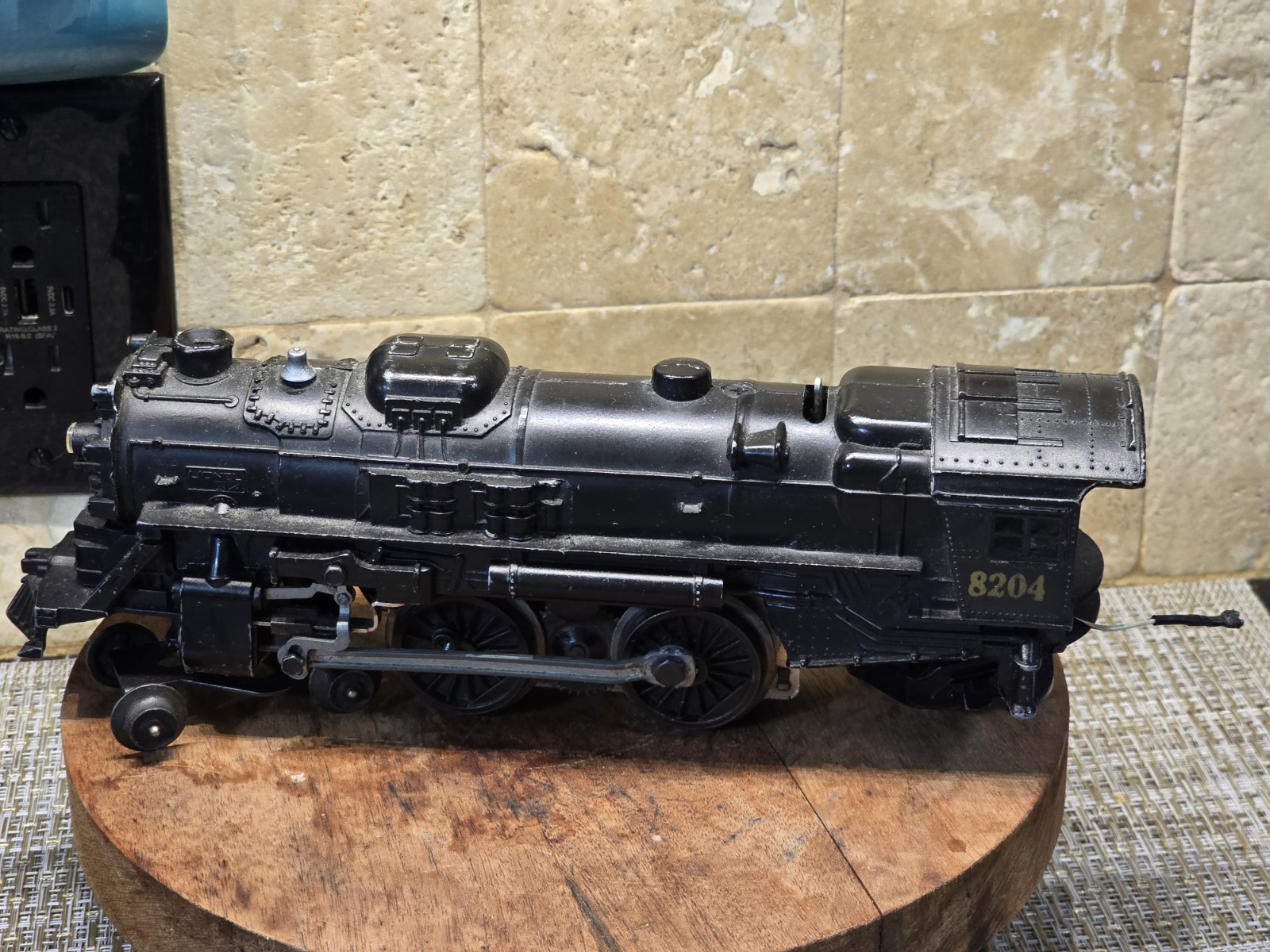 Vintage Lionel 8204 O Gauge C&O 4-4-2 Steam Locomotive Train Engine – UNTESTED