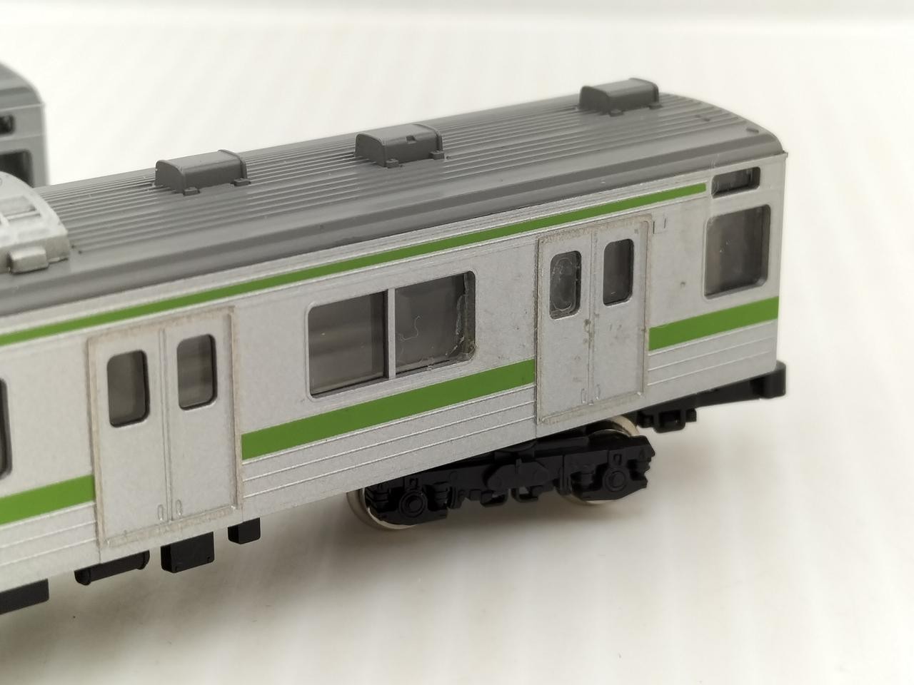 KATO 7-car set JR 205 series direct current commuter train, Yamanote Line color