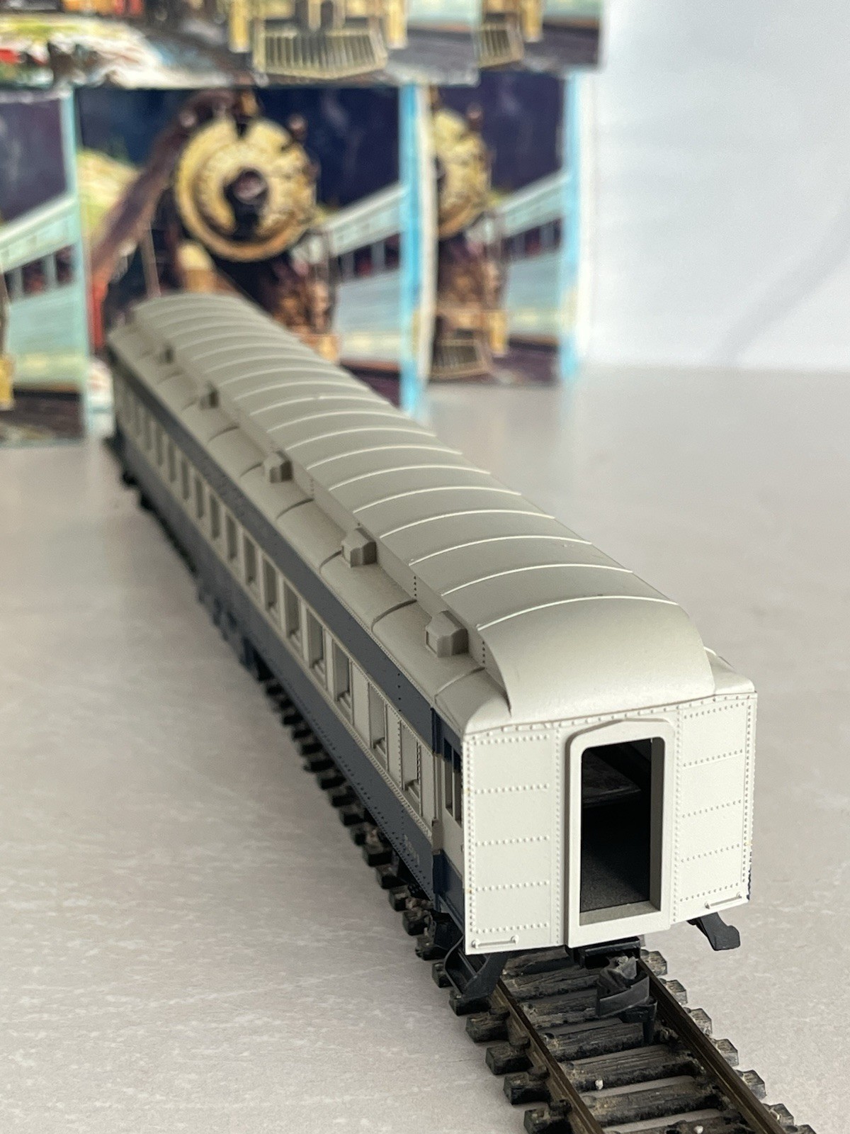 Vintage HO Athearn B&O F7A F7B Passenger Set w/ Cars Blue Box COMPLETE CONSIST