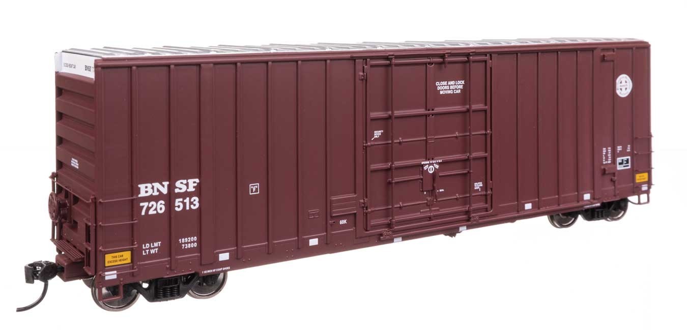 101712 Walthers HO 50′ Gunderson Hi-Cube Paper Service Boxcar BNSF Railway