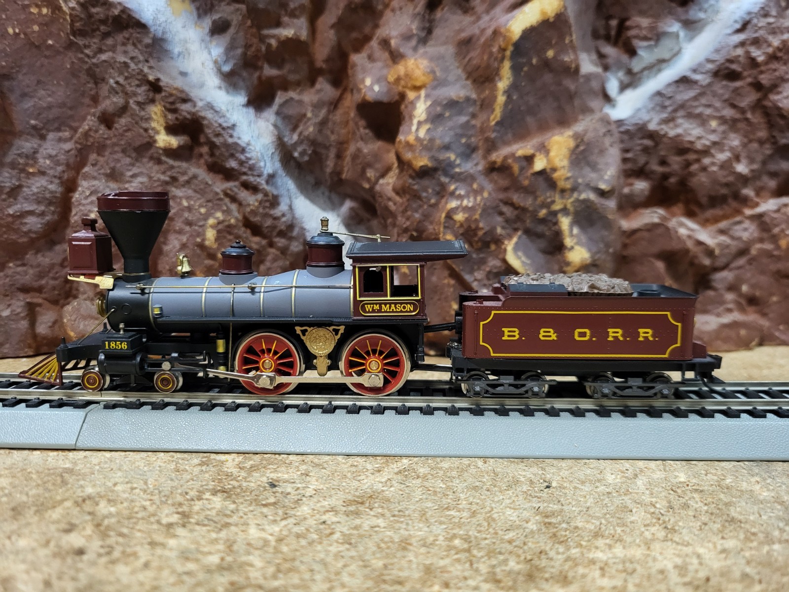 IHC M1222 HO Scale 4-4-0 William Mason, Balitomore & Ohio, $7/$3/$15 Ship