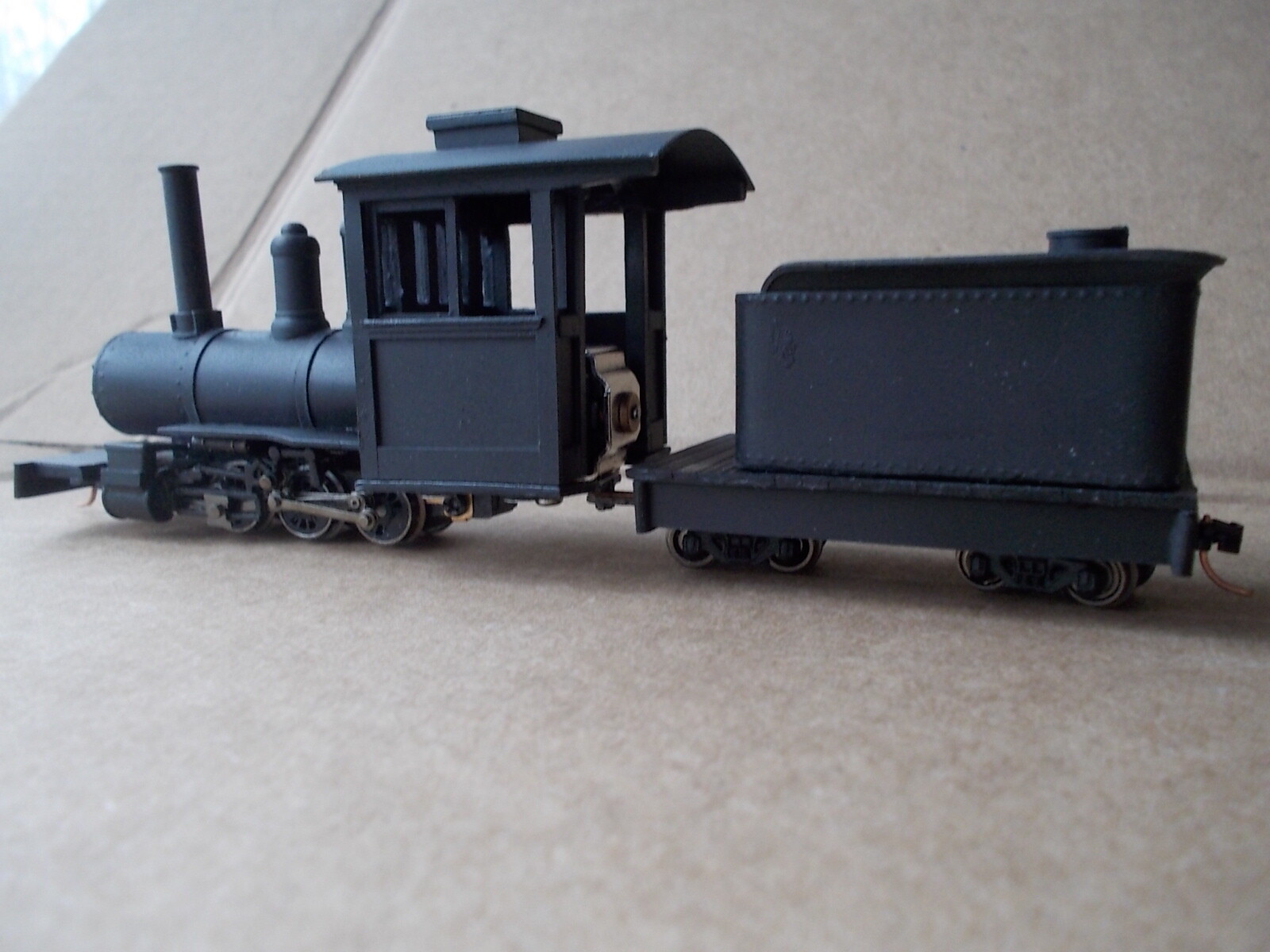 On18 0-6-0 Baldwin with Tender Conversion Kit by Railway Recollections Not On30