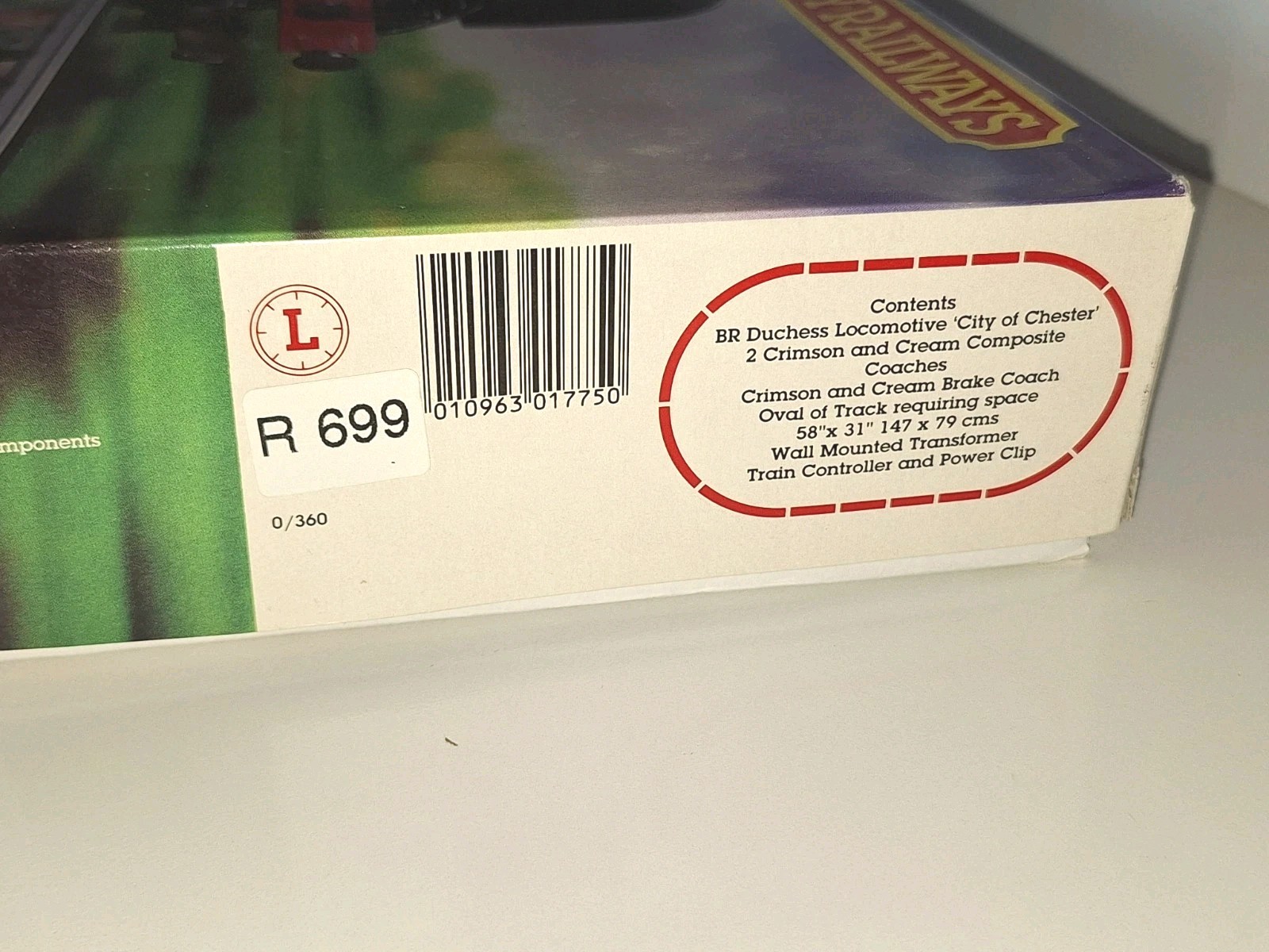 Hornby R699 The Caledonian Boxed Set & Track. New Old Stock. Mint Cond. OO