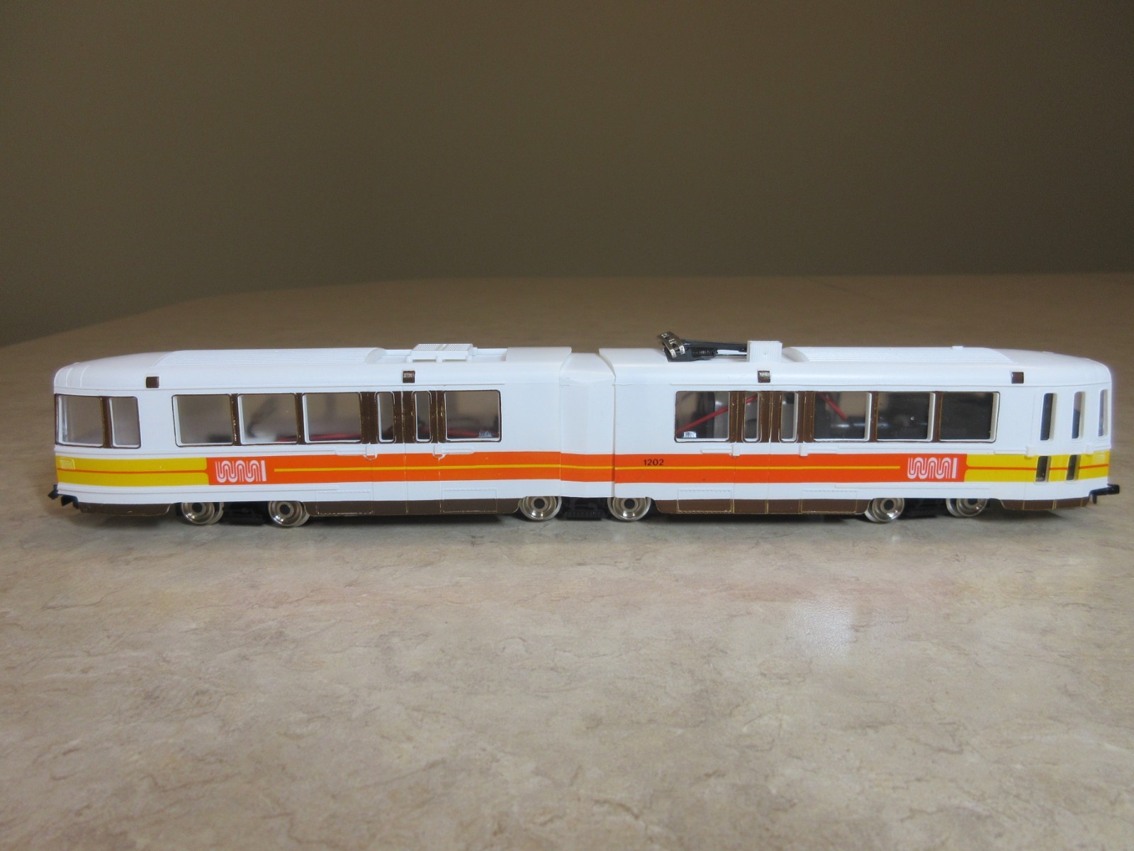 IHC M9386. Boeing LRV Trolley. San Fran Railway #1202. Perfect Cond! Watch Video