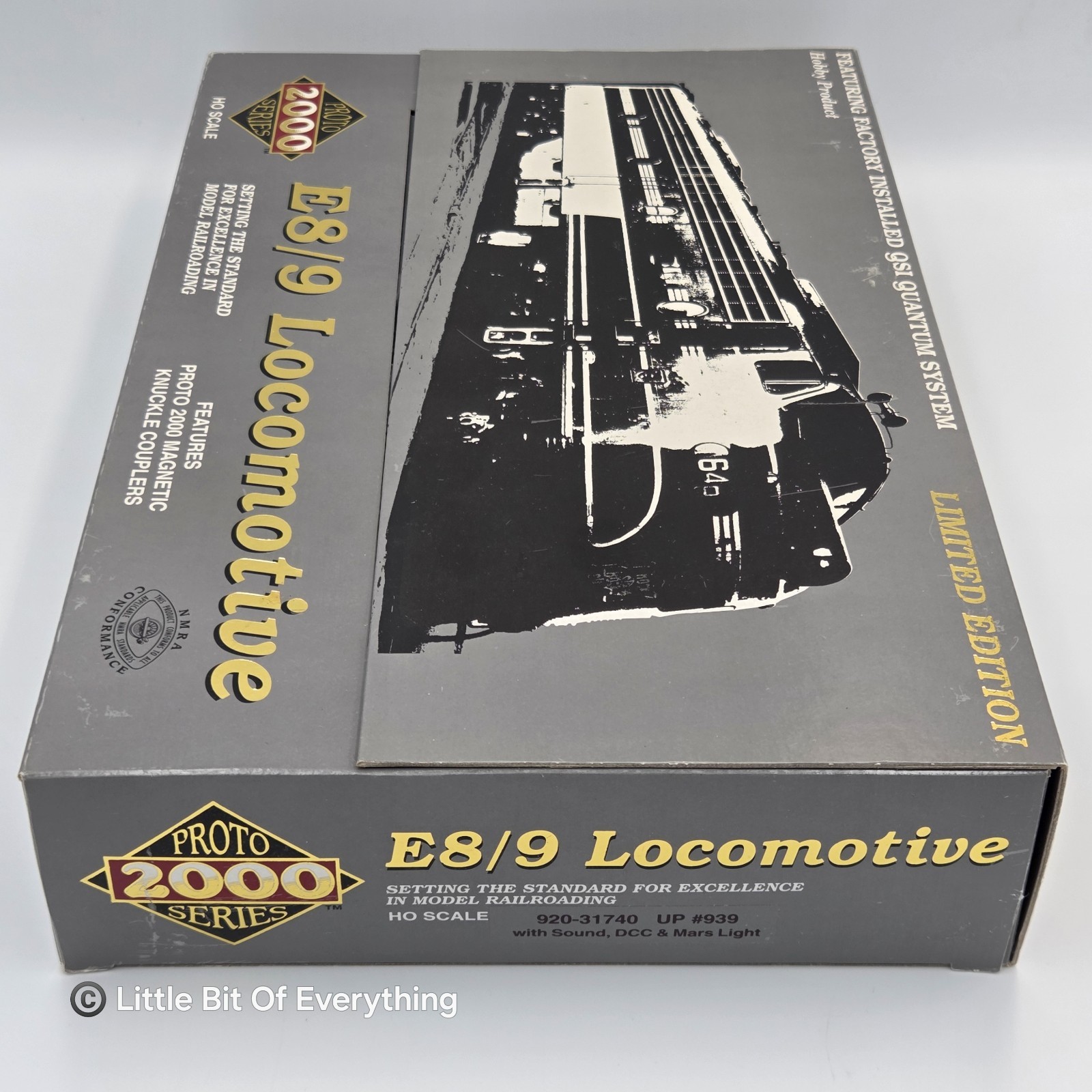 Proto 2000 Union Pacific E8/9 Locomotive #939 w/Sound, DCC, Mars Light 920-31740