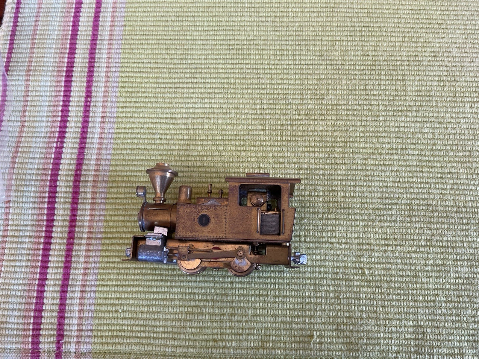 Ken Kidder Railroad Models The MUDHEN HOn3 0-4-T Engine Locomotive BRASS