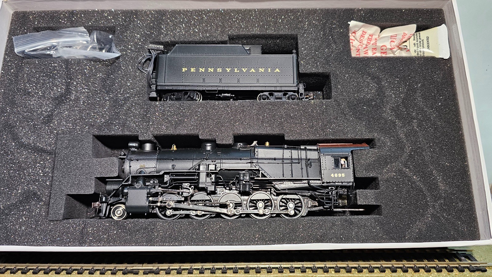 Broadway Limited- HO PRR I1sa 2-10-0 Locomotive w/DCC & SOUND & SMOKE-MINT!!