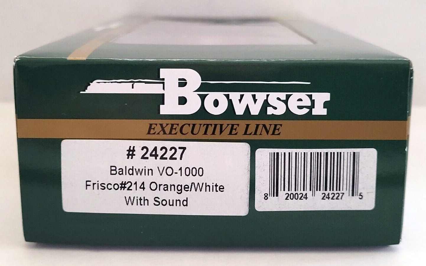 Bowser Executive 24226 HO Scale Baldwin VO-1000 Frisco #209 DCC/Lok Sound New
