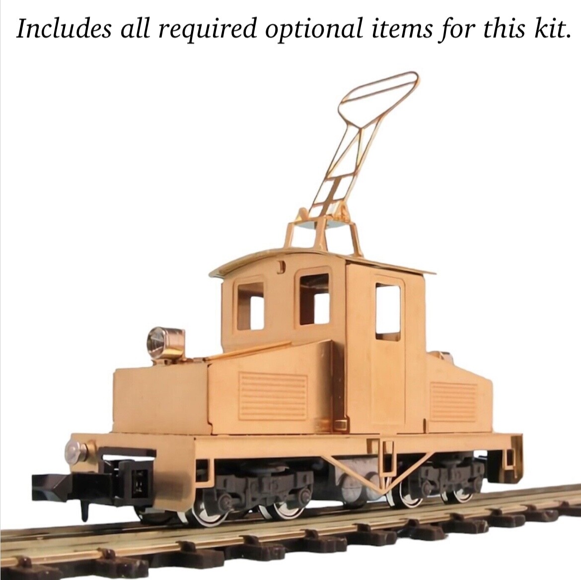 HOn30/HOe Aru-Model Narrow Gauge Steeplecab Electric Locomotive Kit H0e 009