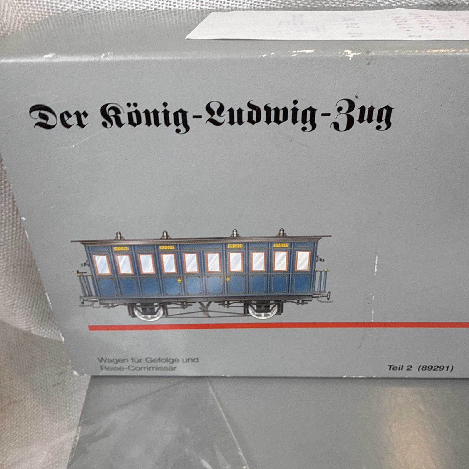 Marklin Digital Ho King Ludwig Service Wagon #2698 Car #2 , NEW In Mint Box