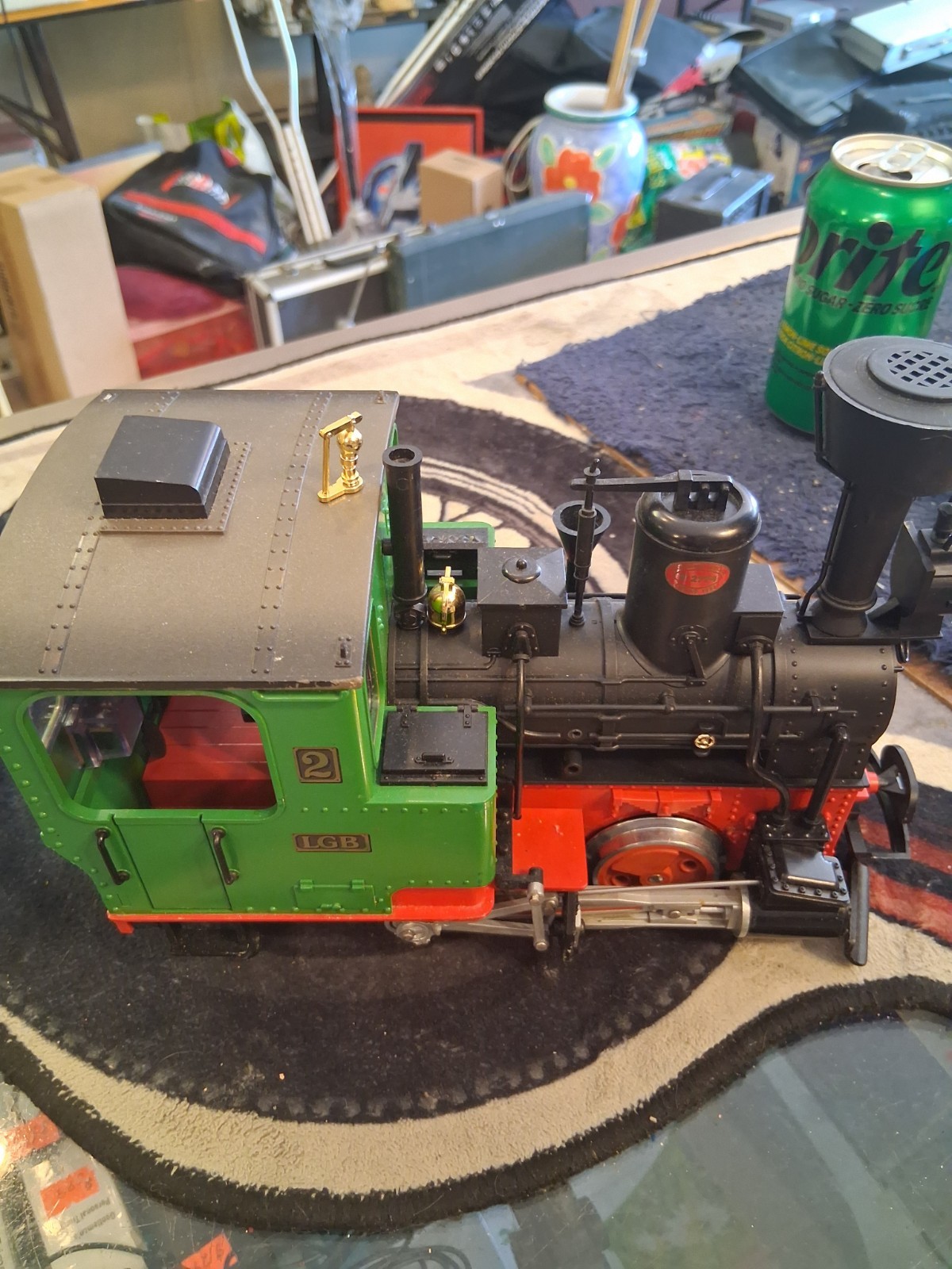 LGB 2020D STAINZ O-4-0 Locomotive W/ Lights And Sound And Smoke