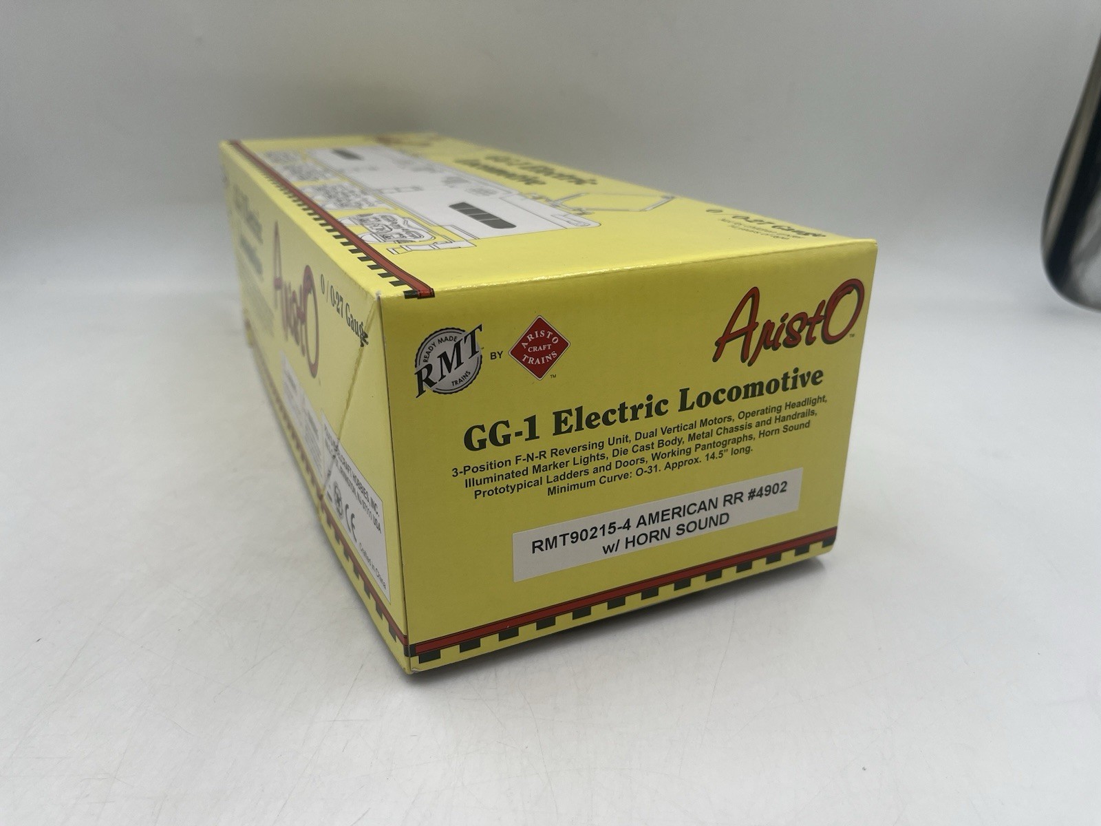 RMT ARISTO GG-1 ELECTRIC LOCOMOTIVE AMERICAN RR 4902 W / HORN SOUND RMT90215-4