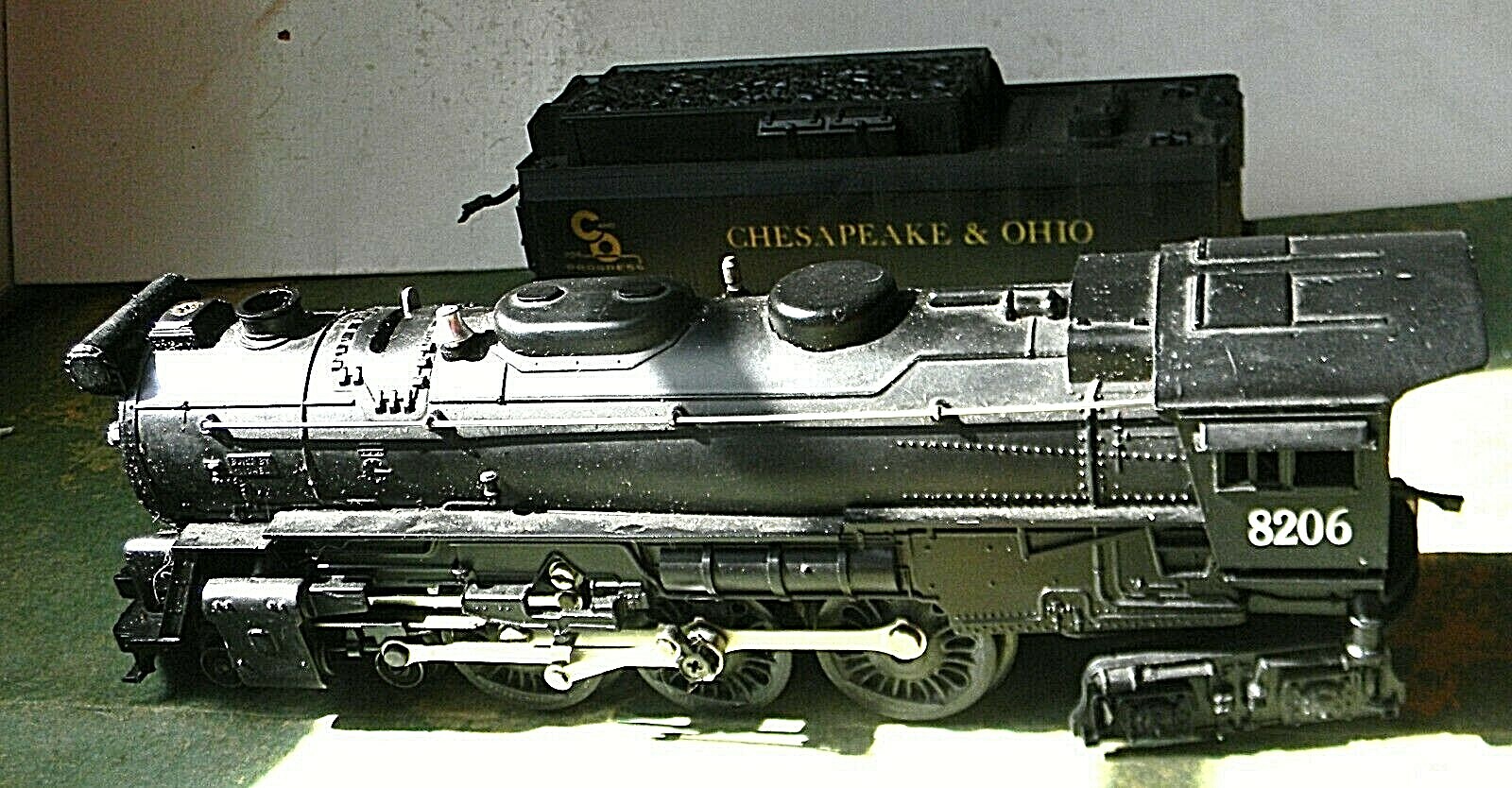 LIONEL ALCO J3A Hudson 4-6-4 Locomotive ~ CHESAPEAKE & OHIO ~ Rd# 8206 – O-27