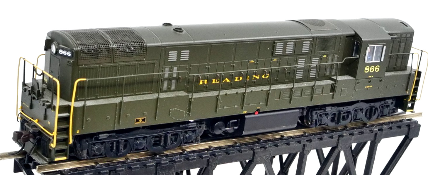 Atlas Gold #7729 HO Train Master READING Ph 2 866 DCC SOUND Loco Tested Boxed