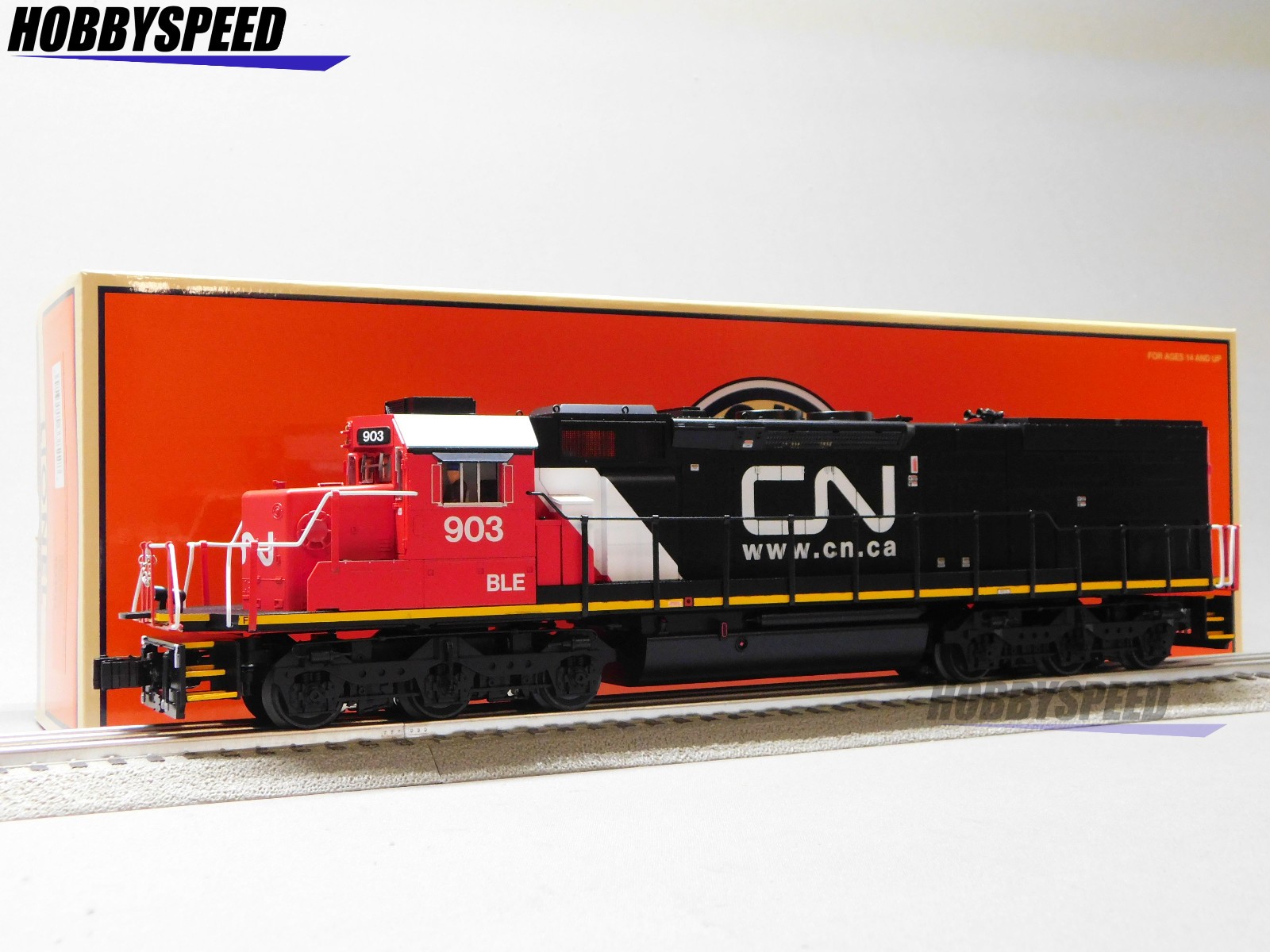 LIONEL BTO CANADIAN NATIONAL LEGACY SD40T-2 DIESEL ENGINE O GAUGE 2533822 NEW