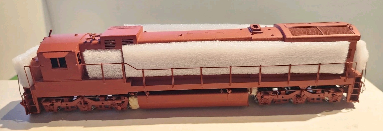 Overland Models HO Scale Brass MP C36-7 Diesel Engine Painted Unlettered