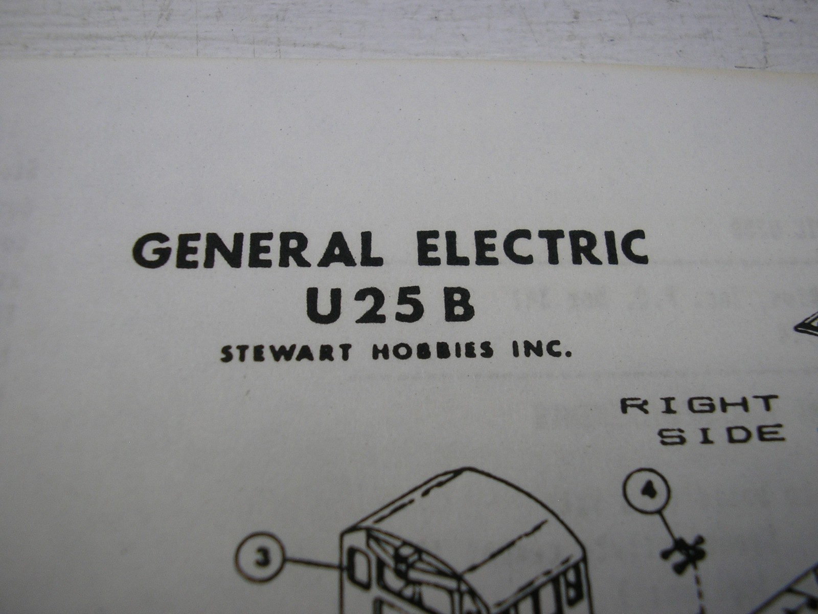 Stewart Hobbies by KATO HO Erie Lackawanna U25B #2516, Runs Very Well, C8