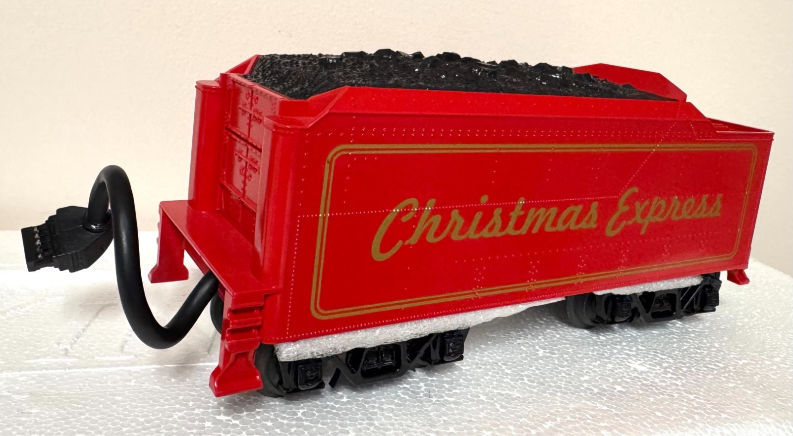 M.T.H. RailKing 4-6-0 Steam Engine &Tender Christmas Express O Gauge #30-4207-1E