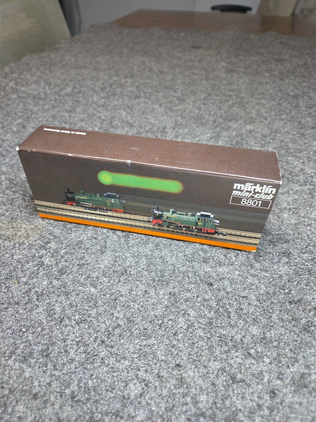 Z Scale Marklin Mini-Club 8801 Tank Belgian Railways Locomotive