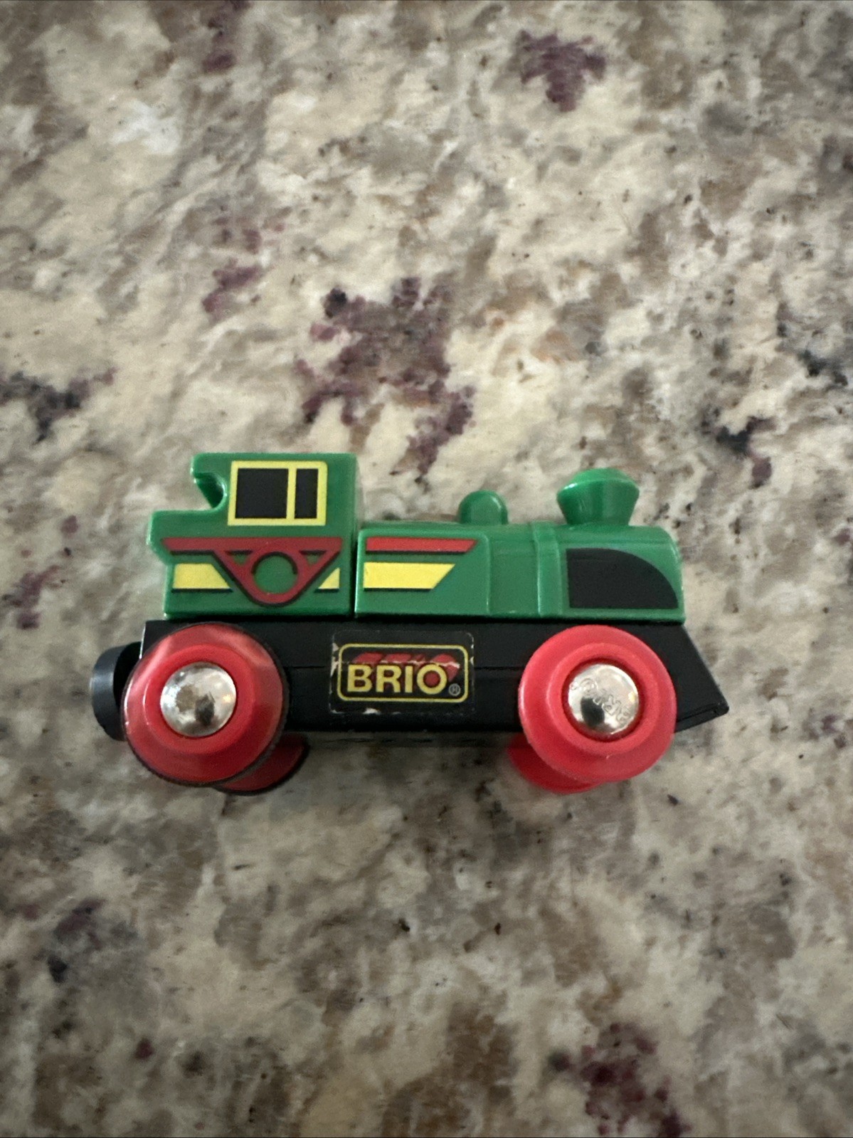 BRIO World Green Action Locomotive Battery Operated Toy Train WORKING!