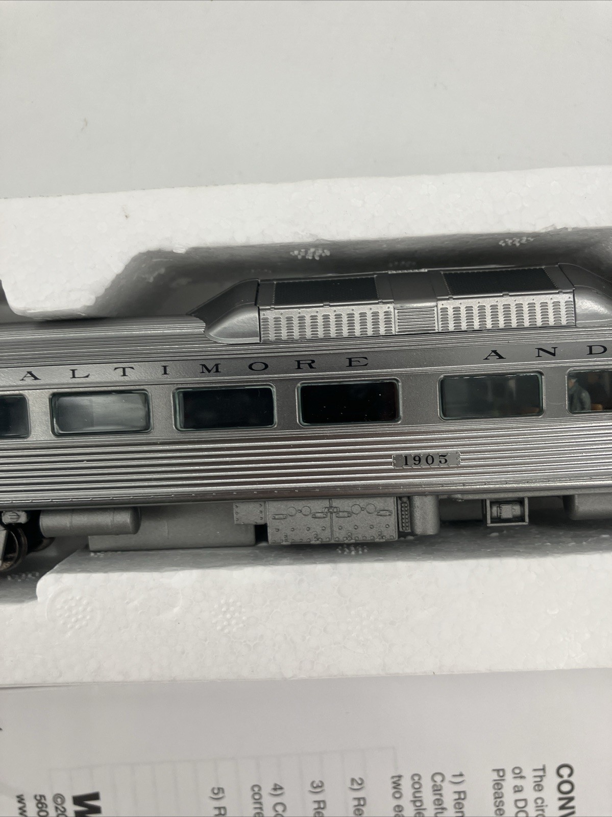 Proto 1000 RDC-1 B&O #1905 HO Scale DCC-Ready NIB Ships Fast 920-35251