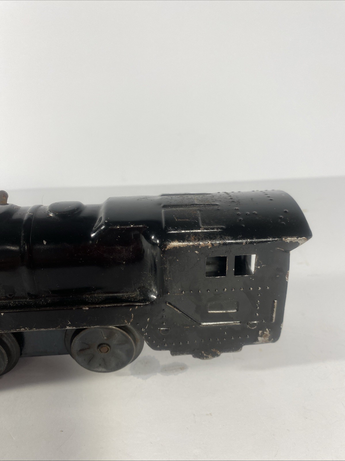 Marx Trains O Gauge Tinplate Wind-Up Steam Locomotive Engine Tested Works No Key