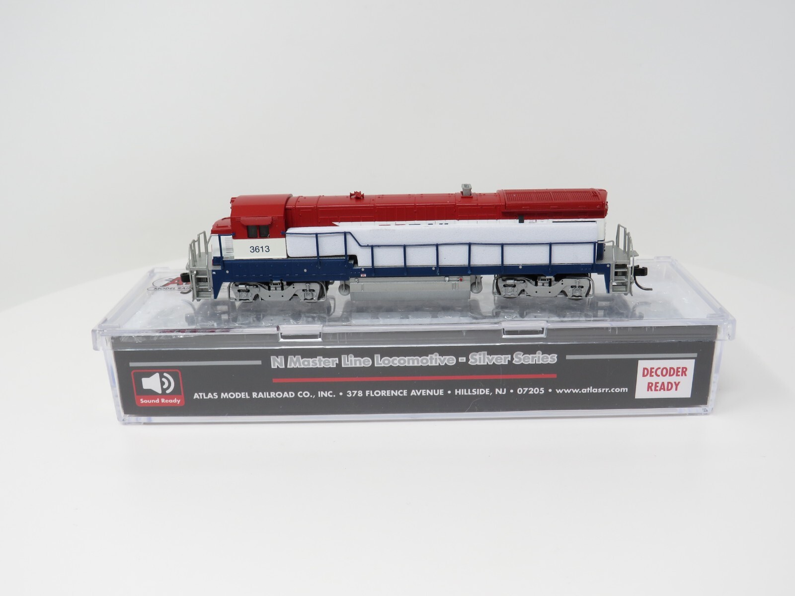 Atlas N 40005447 BC Rail British GE B36-7 Diesel Locomotive DC Freight Train