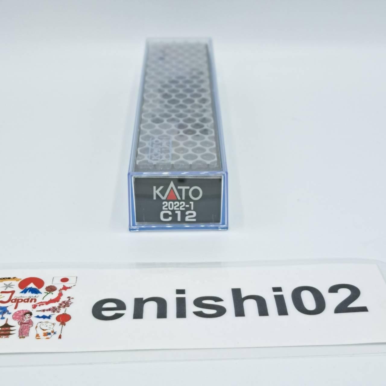 KATO N gauge C12 2022-1 Matte Black model Train railroad steam locomotive