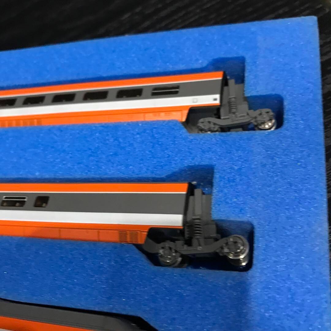 KATO French Railroad TGV S14701 N Scale Bullet Train Japan Used