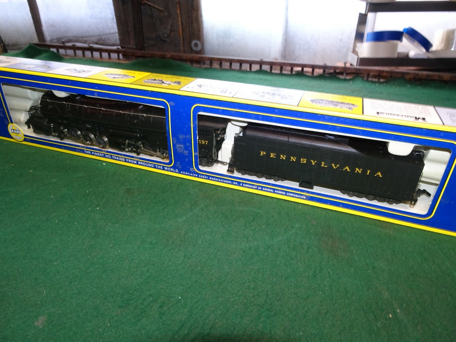 AHM 5092-C 5092-C HO Scale URSA Mallet 2-8-8-2 Steam Locomotive EX