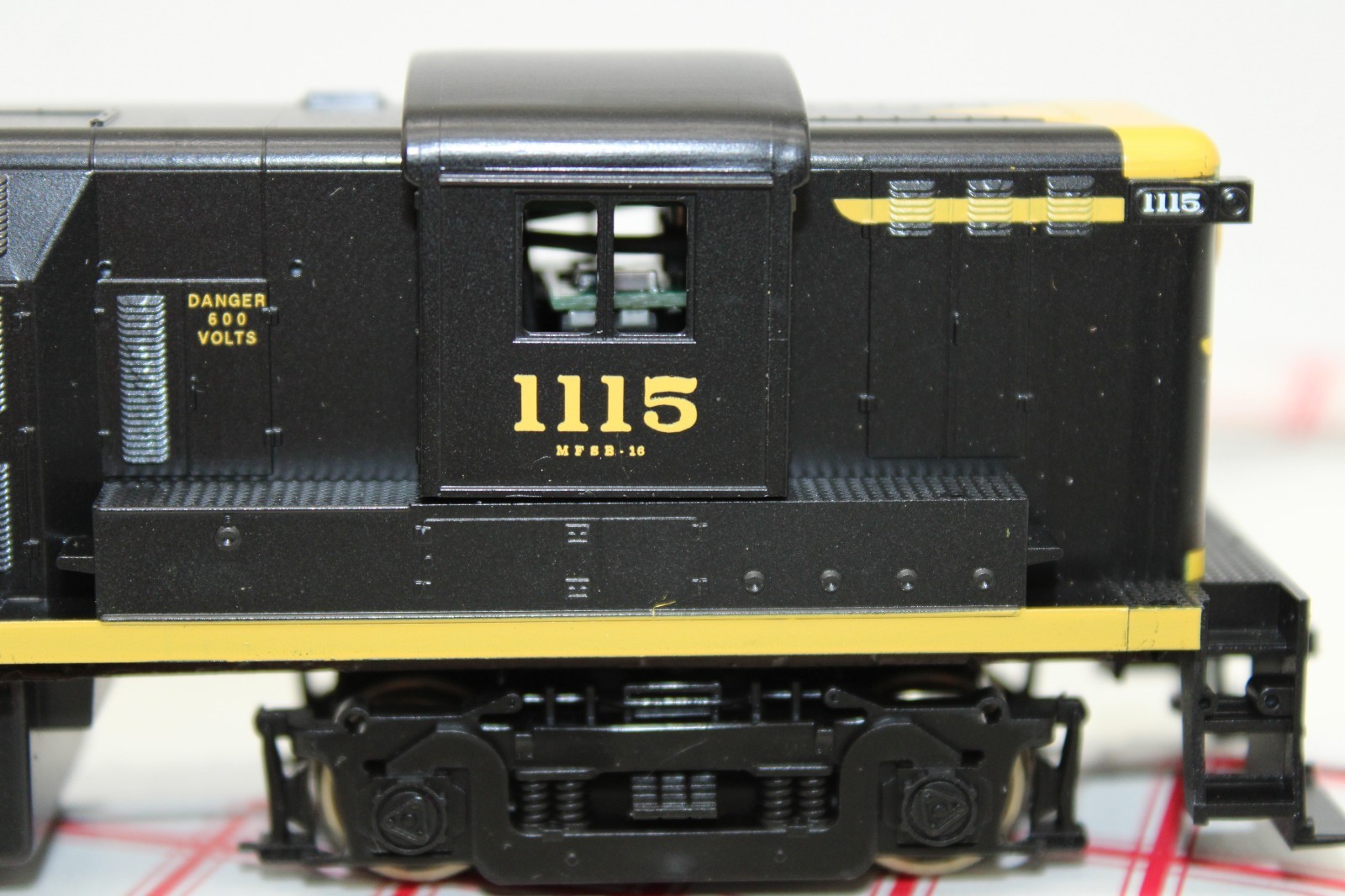 Stewart HO Scale Erie Railroad Baldwin AS16 Diesel Locomotive #1115 DCC LED 4205