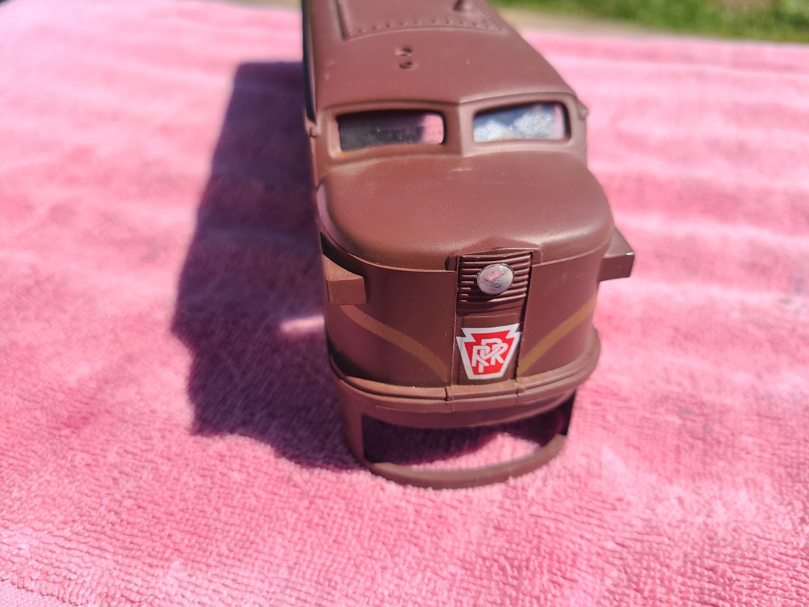 K-LINE ALCO A UNIT DEISEL SHELL BROWN #2121 PRR NOS